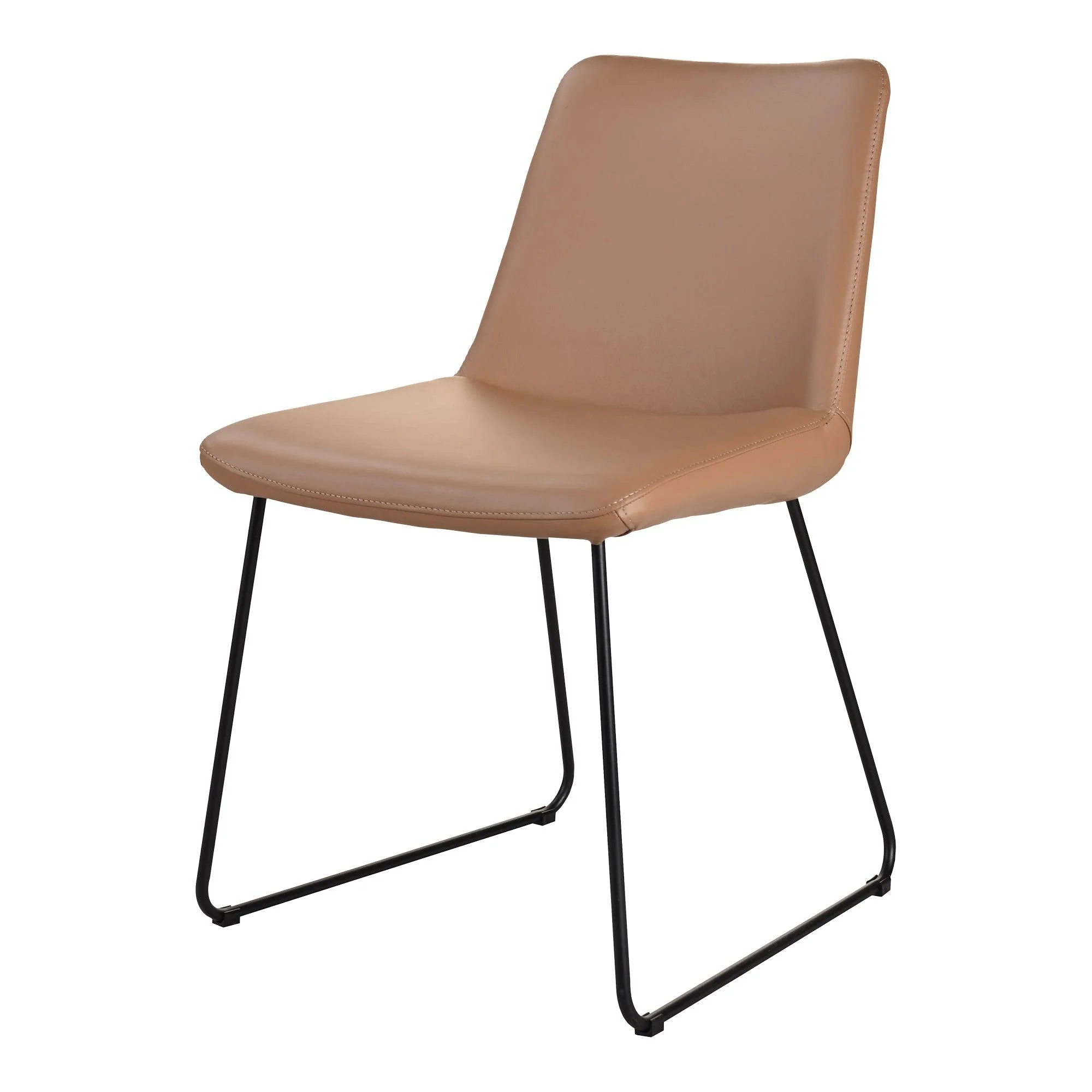 Villa Dining Chair Light Brown - Set Of Two - Remutear
