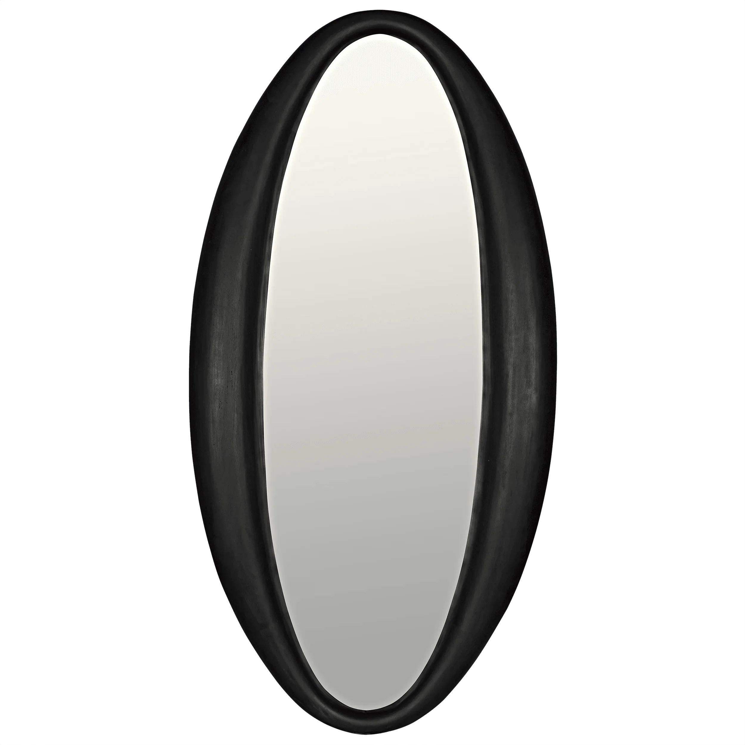 Woolsey Mirror, Charcoal Black - Remutear