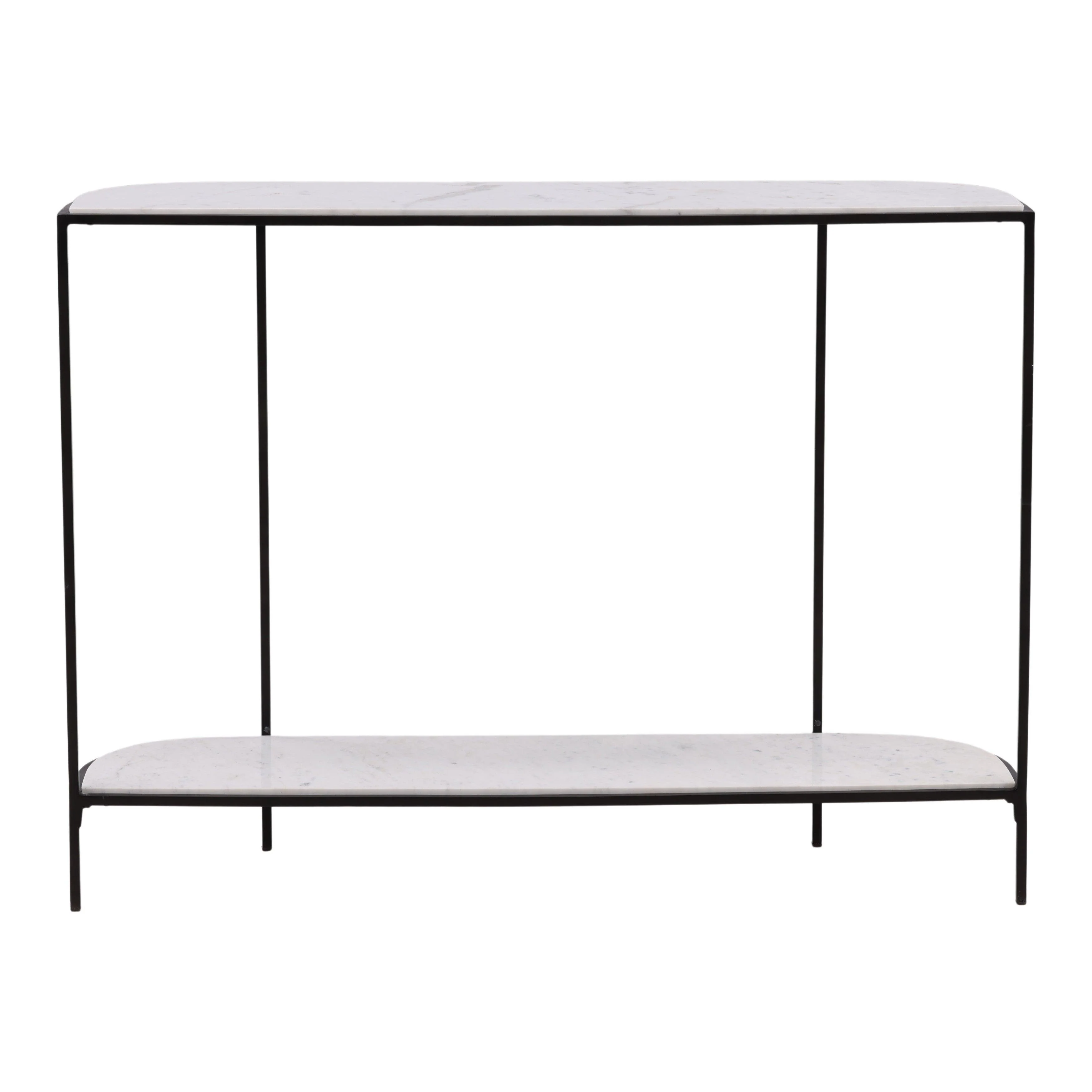 Bryon Console Table White - Remutear