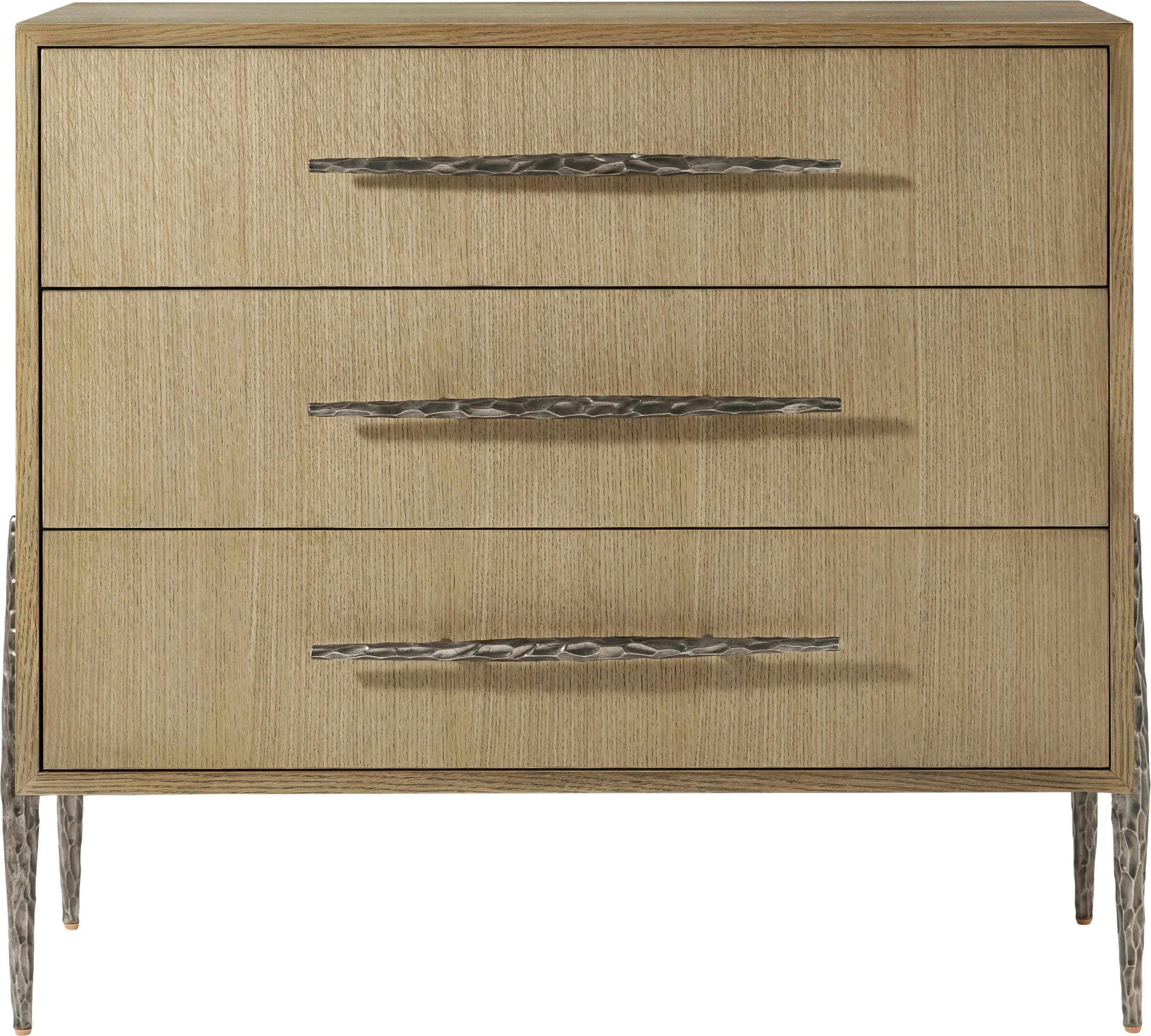 Essence Three Drawer Nightstand - Remutear