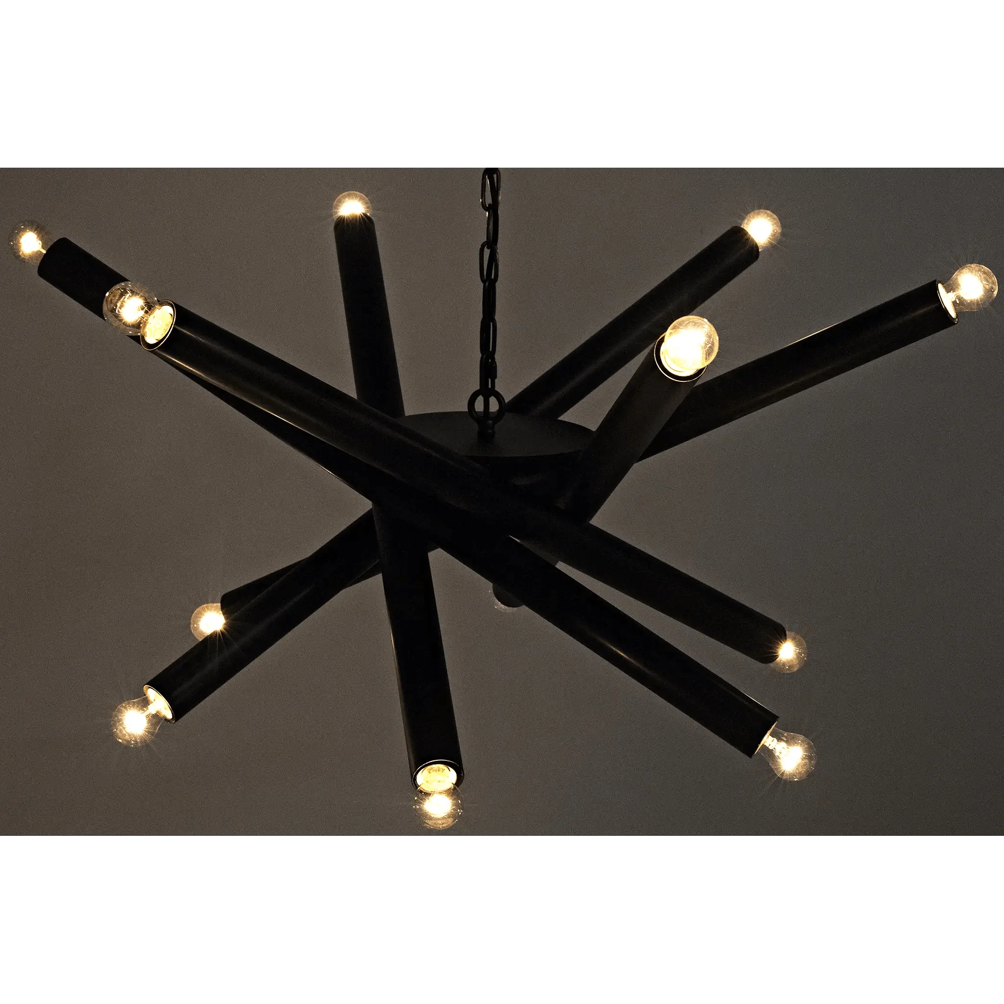Lex Chandelier, Black Steel - Remutear