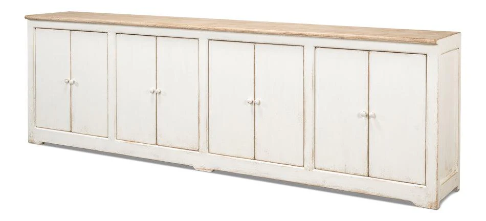 Eight Is Enough Sideboard - Whitewash - Remutear