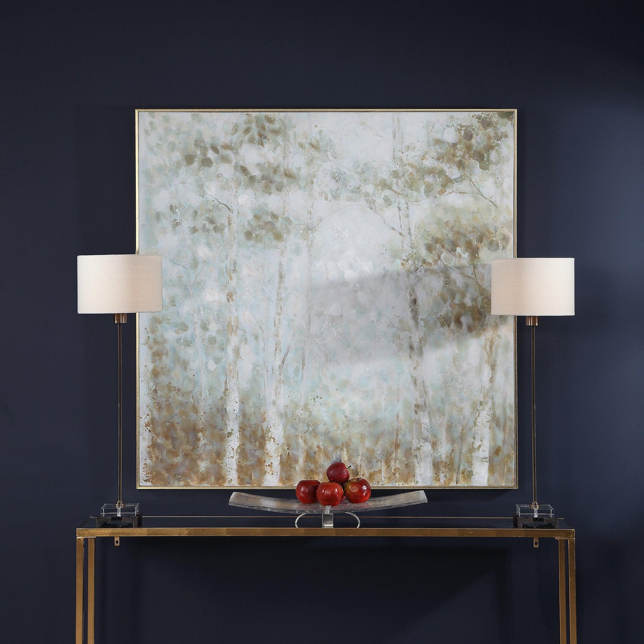 COTTON WOODS HAND PAINTED CANVAS - Remutear
