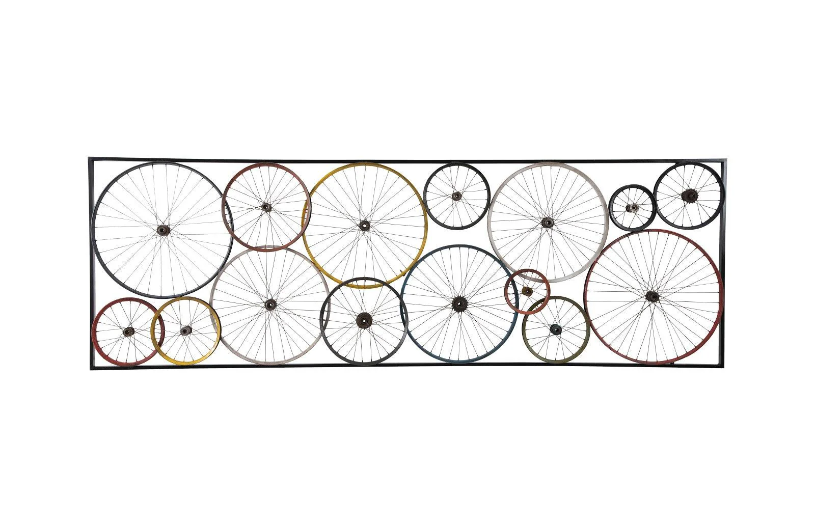 Bicycle Wheel Wall Art, Assorted - Remutear