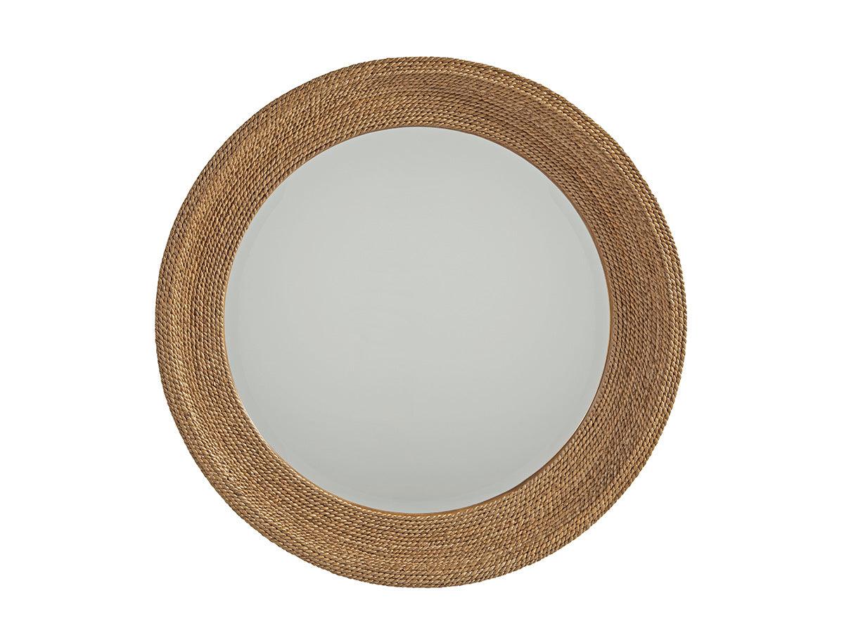 Newport La Jolla Woven Round Mirror - Remutear