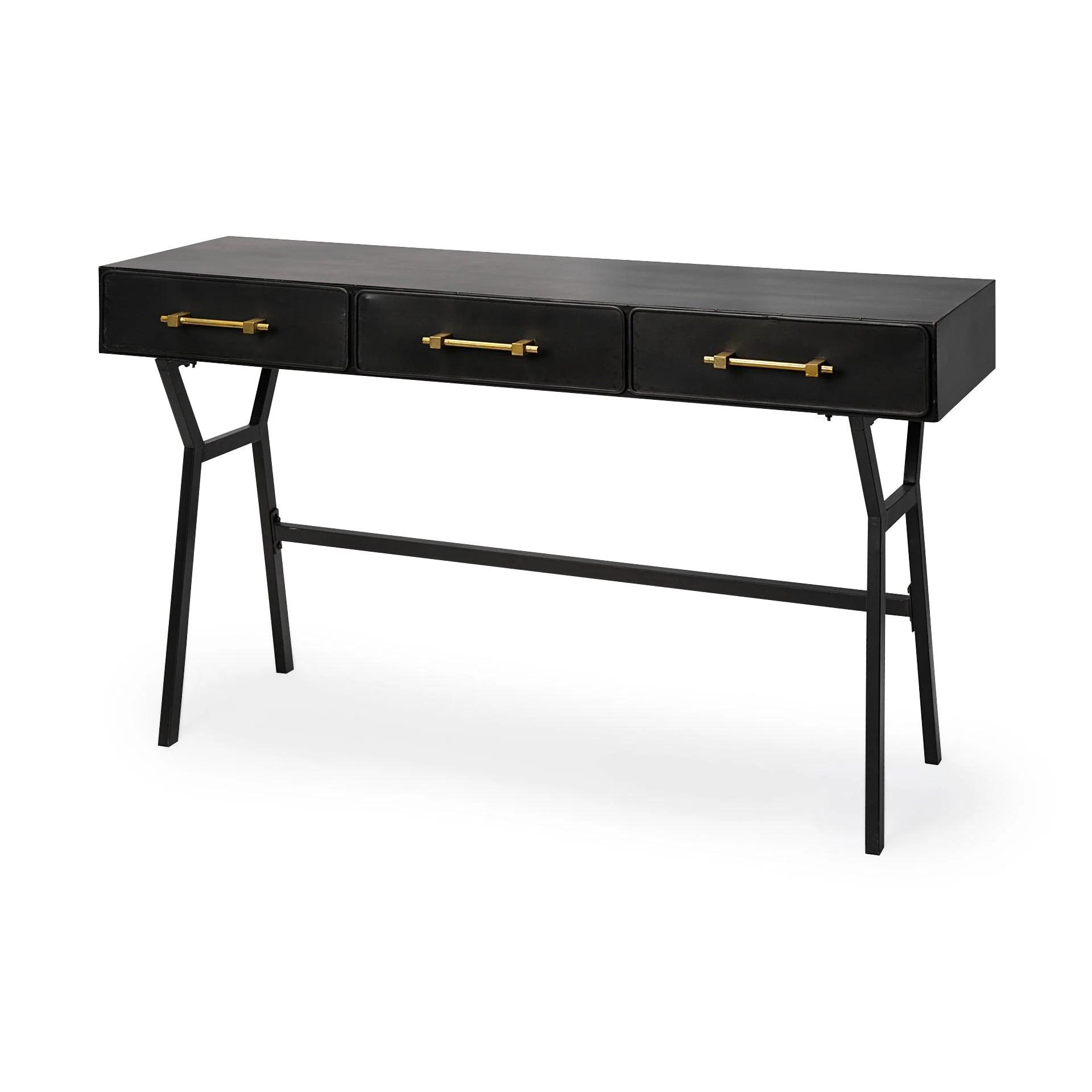 Vince 3 Drawer Office Desk - Remutear