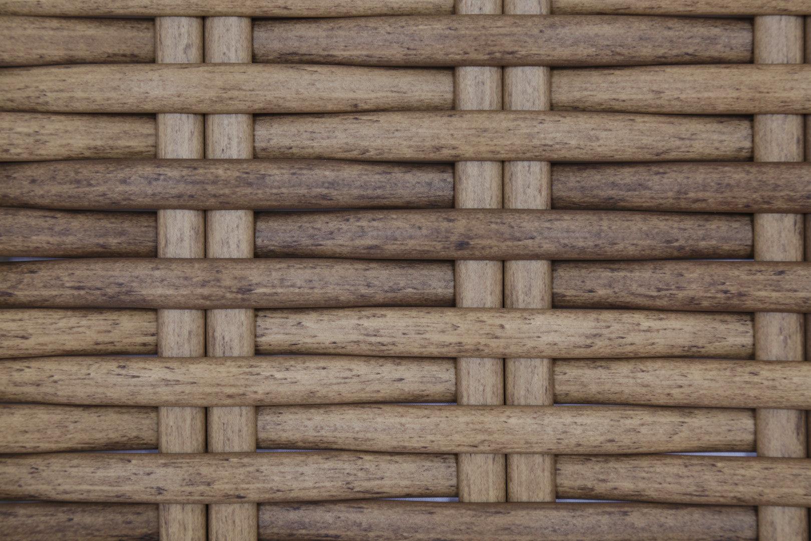 Havana Ottoman in Canvas Flax w/ Self Welt - Remutear
