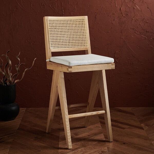 COLETTE RATTAN BARSTOOL - Remutear