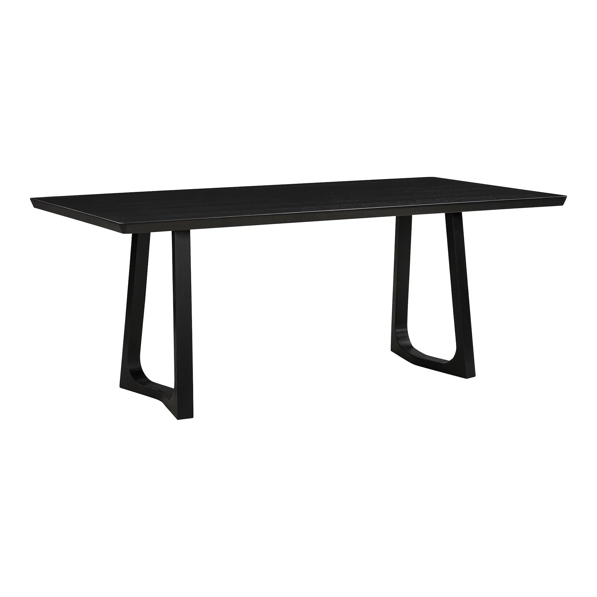 Silas Dining Table Black Ash - Remutear