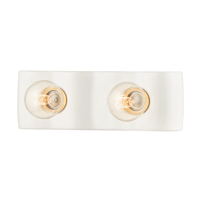 JILLIAN 2 LIGHT BATH BRACKET - Remutear