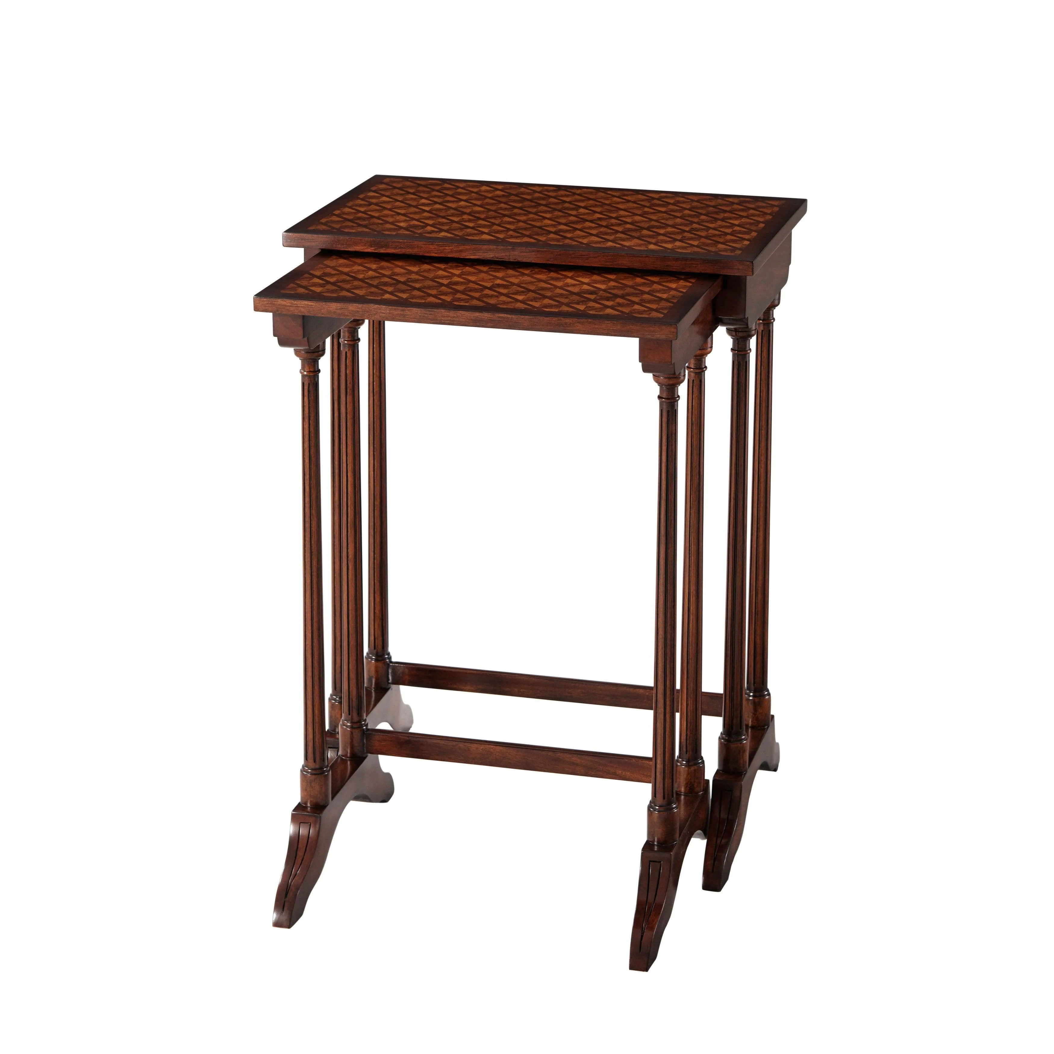 Parquetry Nest of Table - Remutear