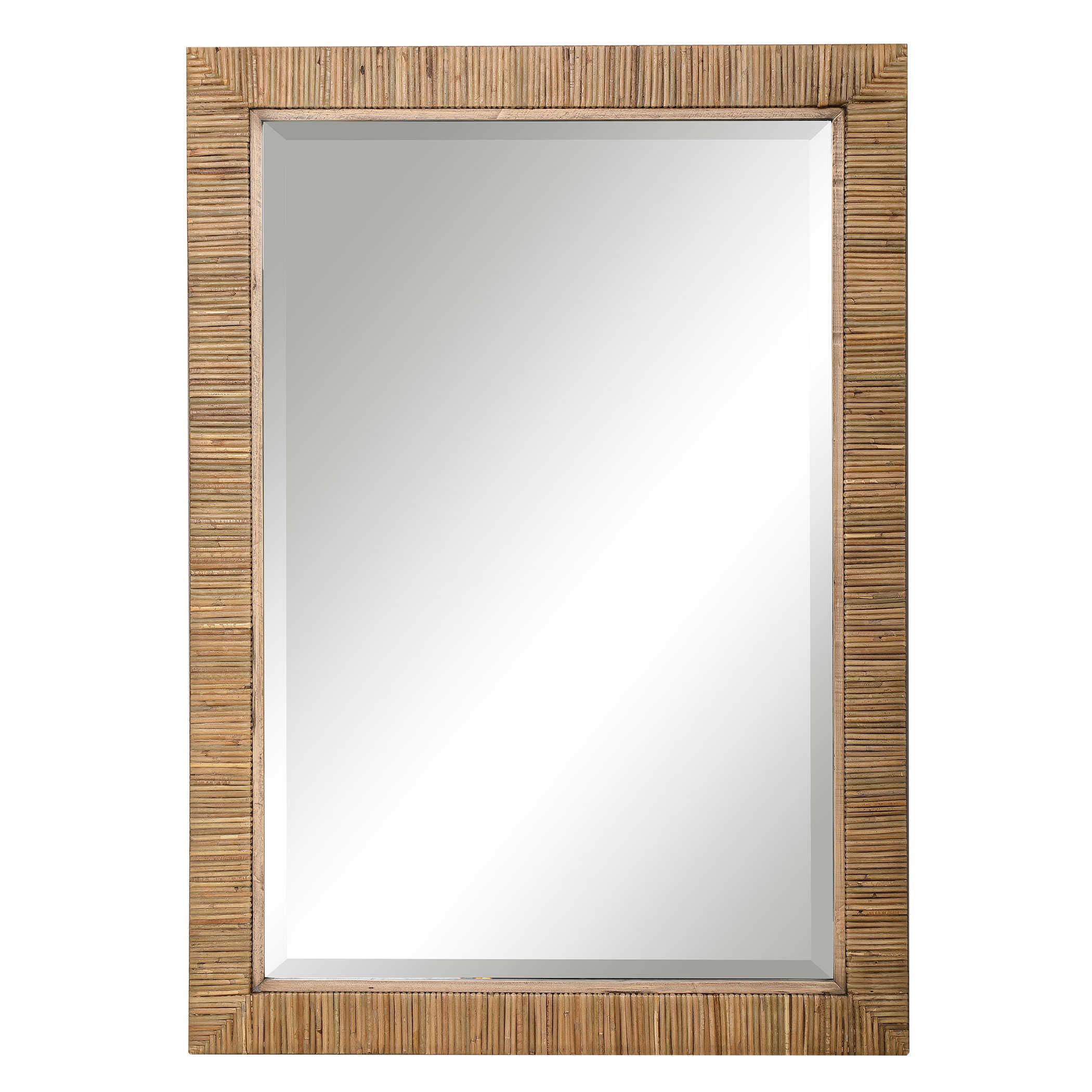 CAPE NATURAL RATTAN MIRROR - Remutear