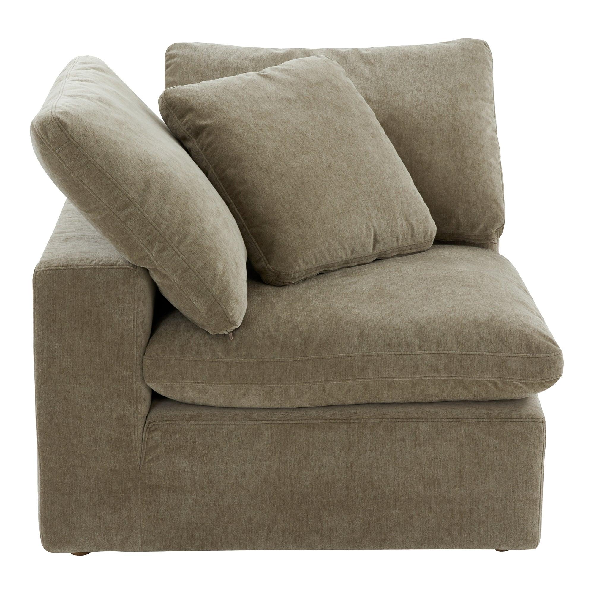 Terra Corner Chair Performance Fabric Desert Sage - Remutear