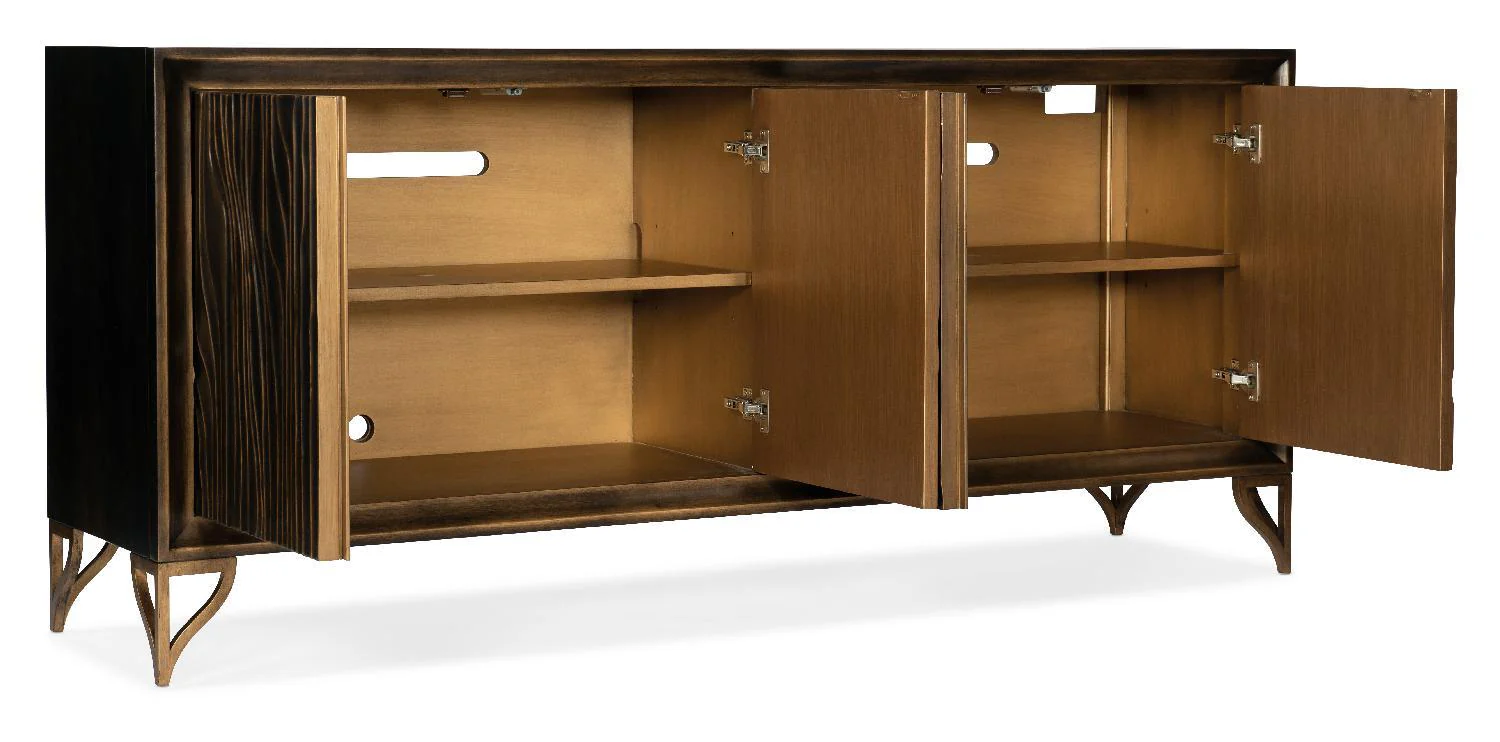 Melange Mountgomery Four Door Credenza - Remutear