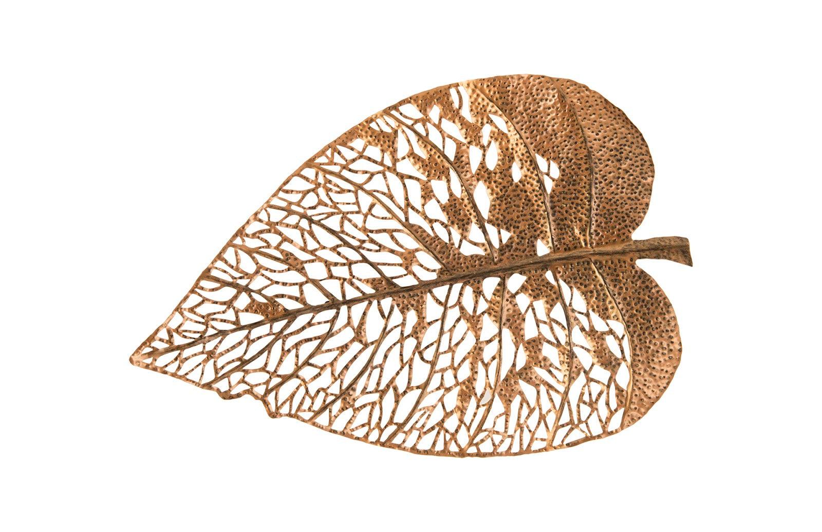 Birch Leaf Wall Art, Copper, MD - Remutear
