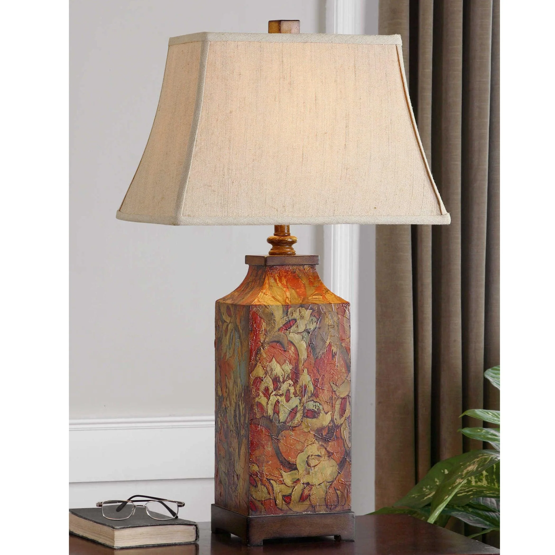 COLORFUL FLOWERS TABLE LAMP - Remutear