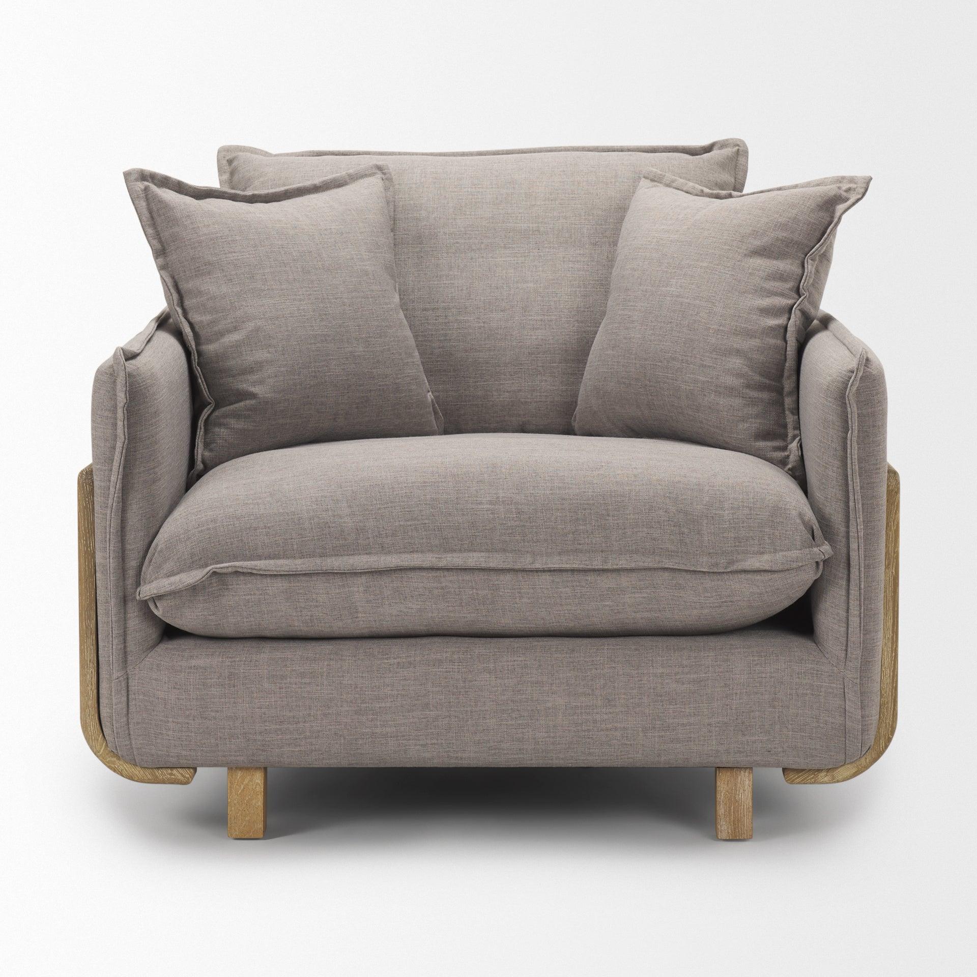 Roy II Upholstered Armchair - Remutear