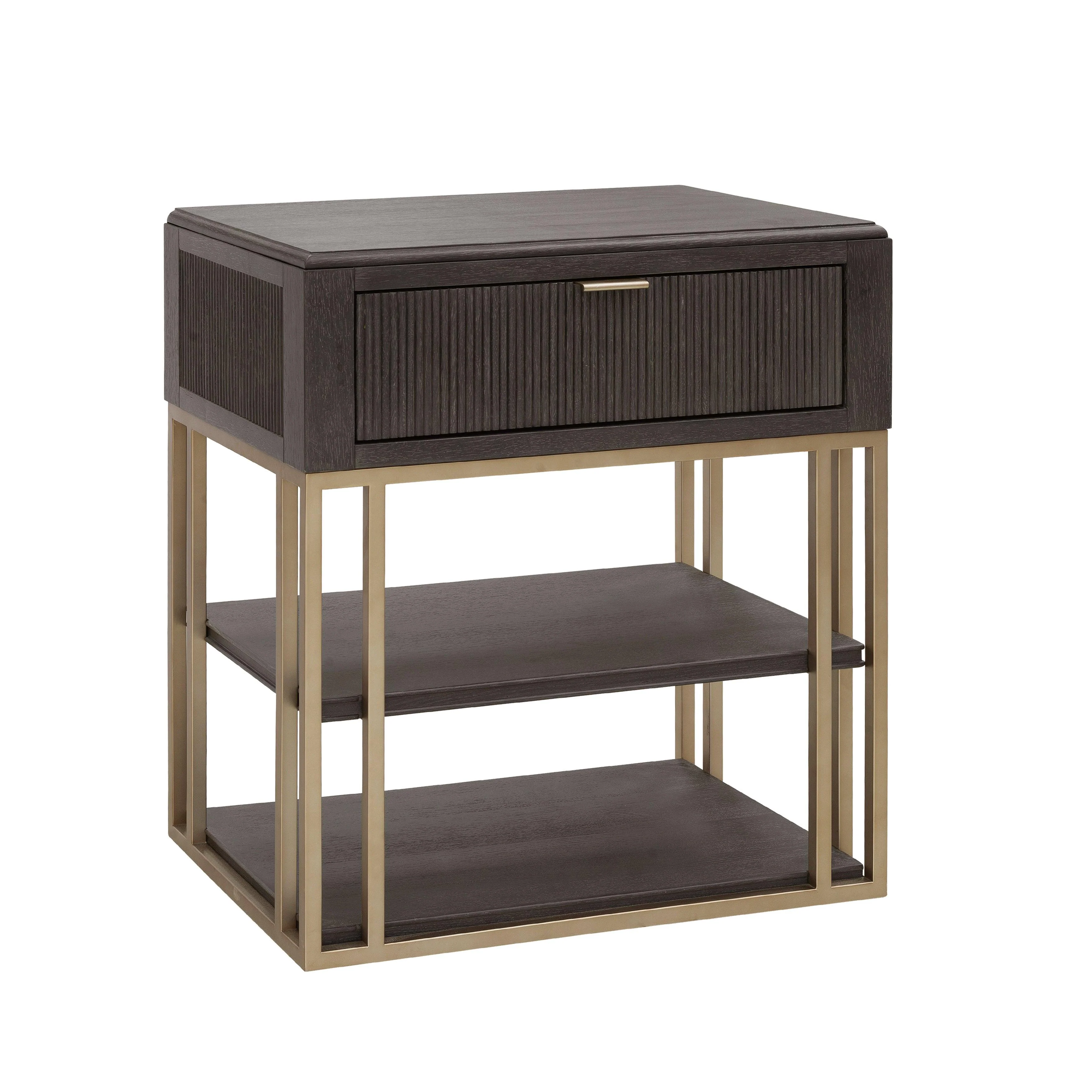 West End Loft Accent Nightstand with Storage Drawer - Remutear