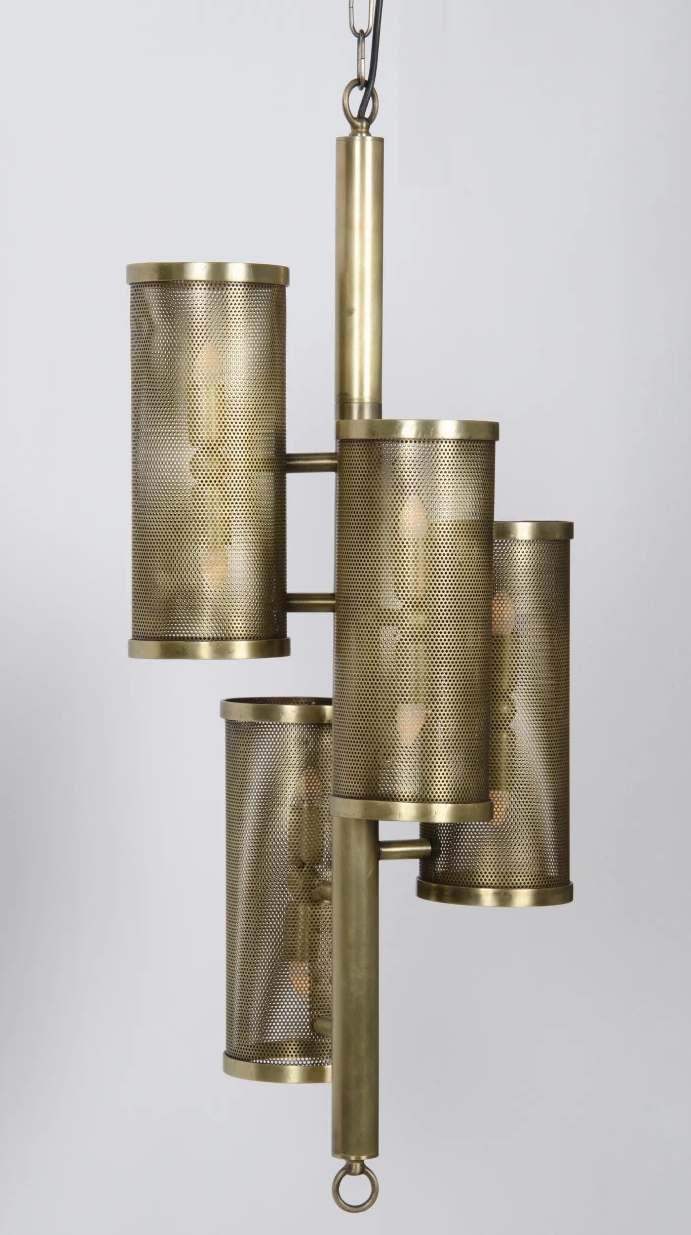 Pisa Pendant, Metal with Brass Finish - Remutear