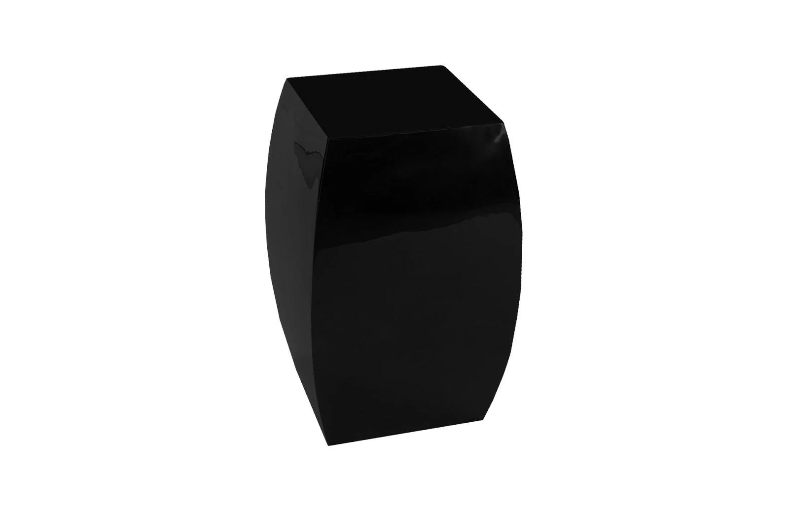 Taba Side Table, Gel Coat Black - Remutear