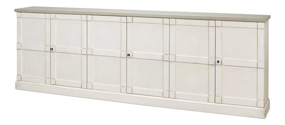 Luciana 6 Wood Dr Buffet 112 Wh/Wh G.Qz - Remutear
