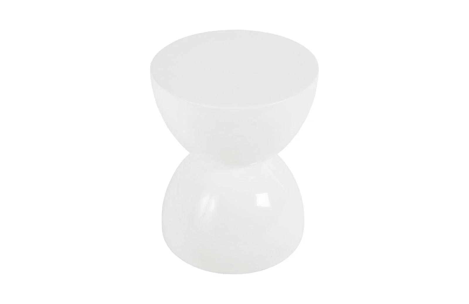 Totem Stool, White Gel Coat, SM - Remutear