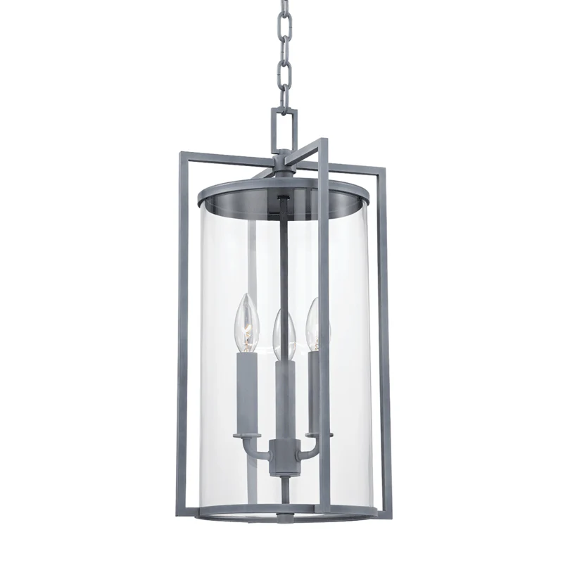 PERCY 3 LIGHT EXTERIOR LANTERN - Remutear