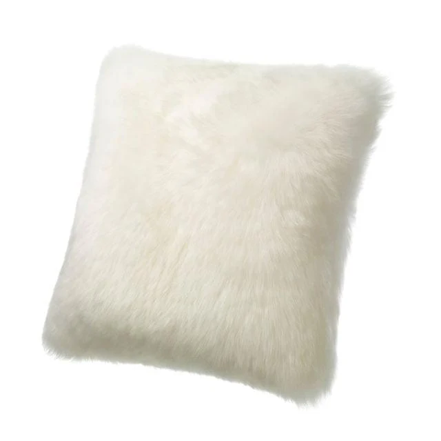 Longwool Sheepskin Square Cushion - Remutear