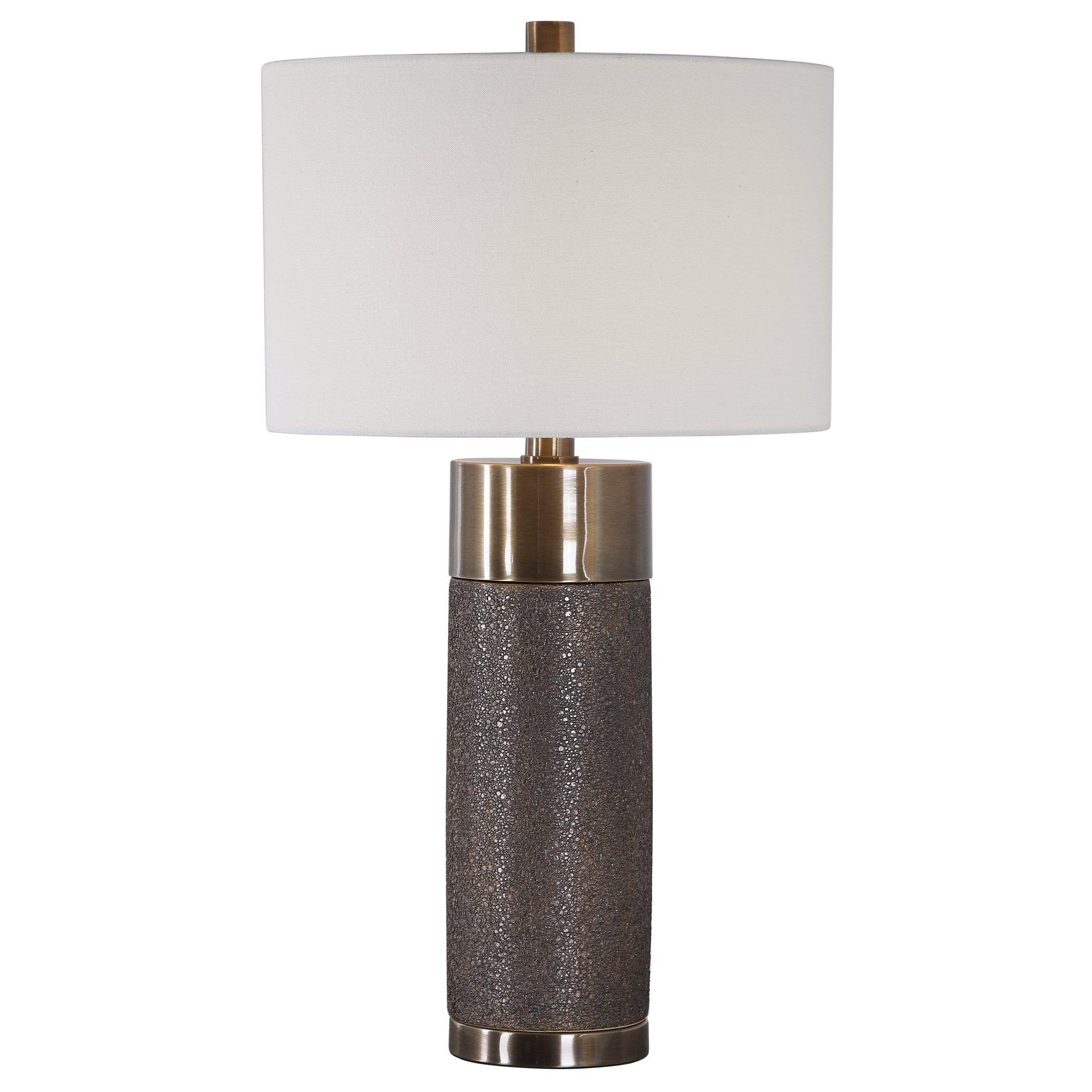 BRANNOCK BRONZE TABLE LAMP - Remutear