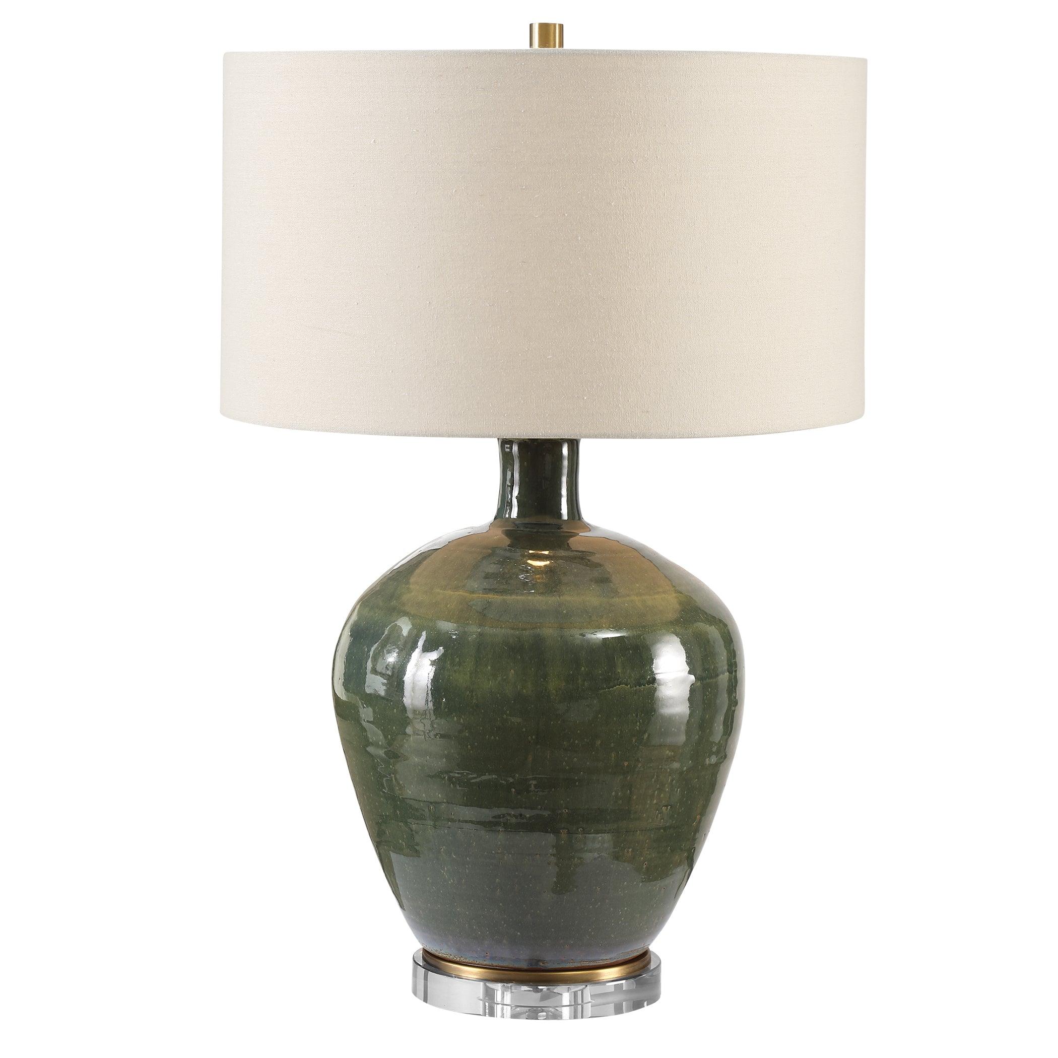 ELVA EMERALD TABLE LAMP - Remutear