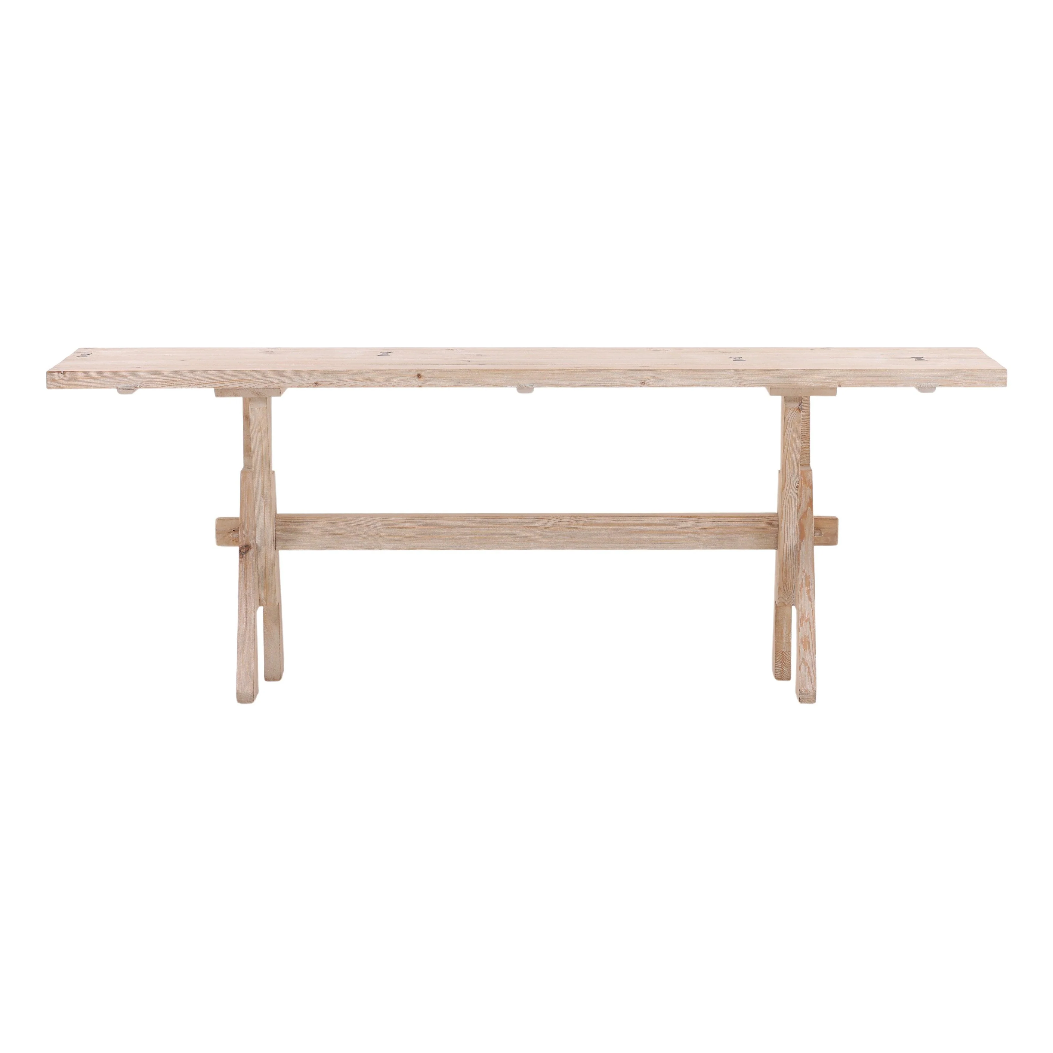 Anisa Console Table Greywash - Remutear