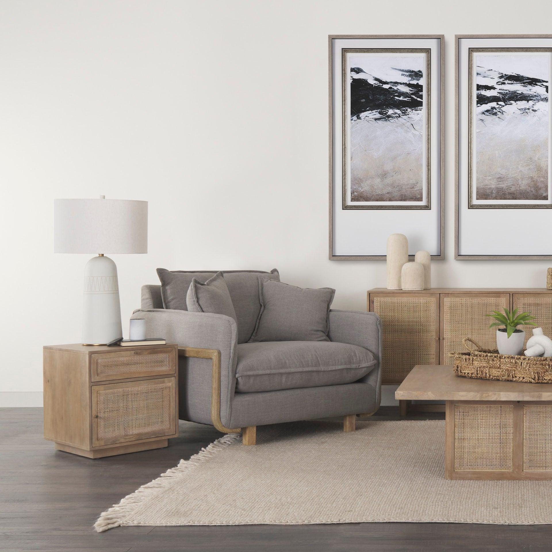 Roy II Upholstered Armchair - Remutear
