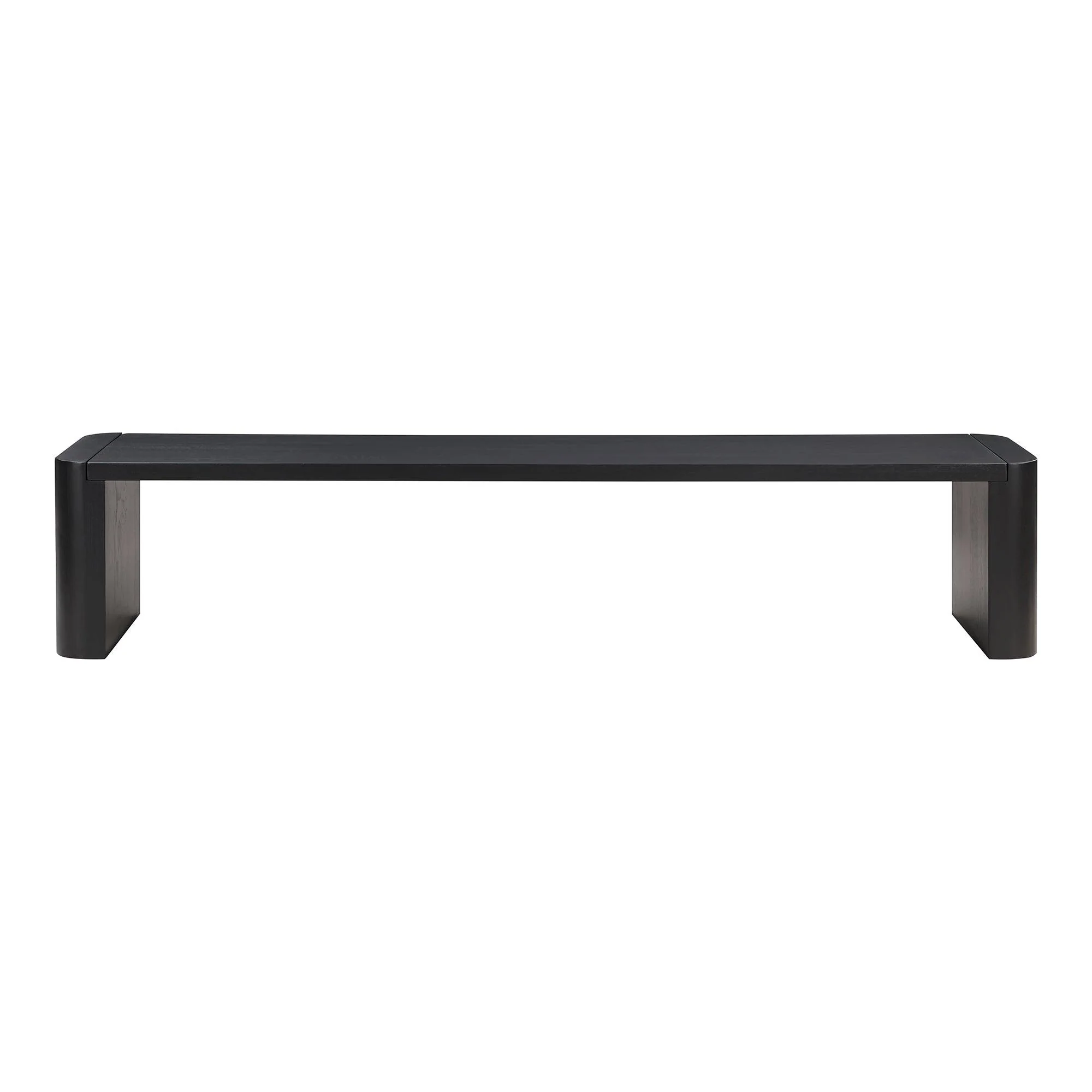 Post Dining Bench Large Black - Remutear