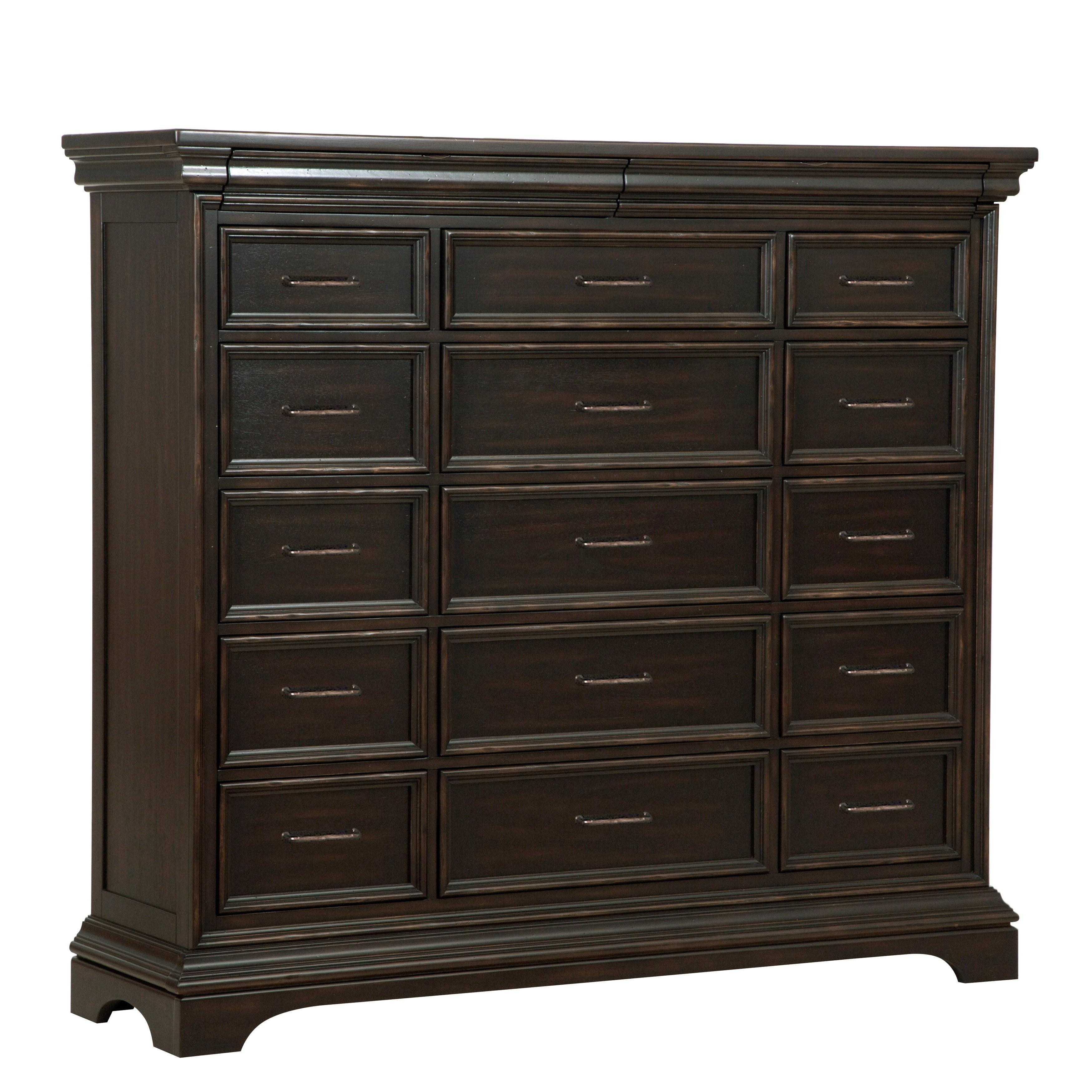 Caldwell 17 Drawer Master Dresser - Remutear