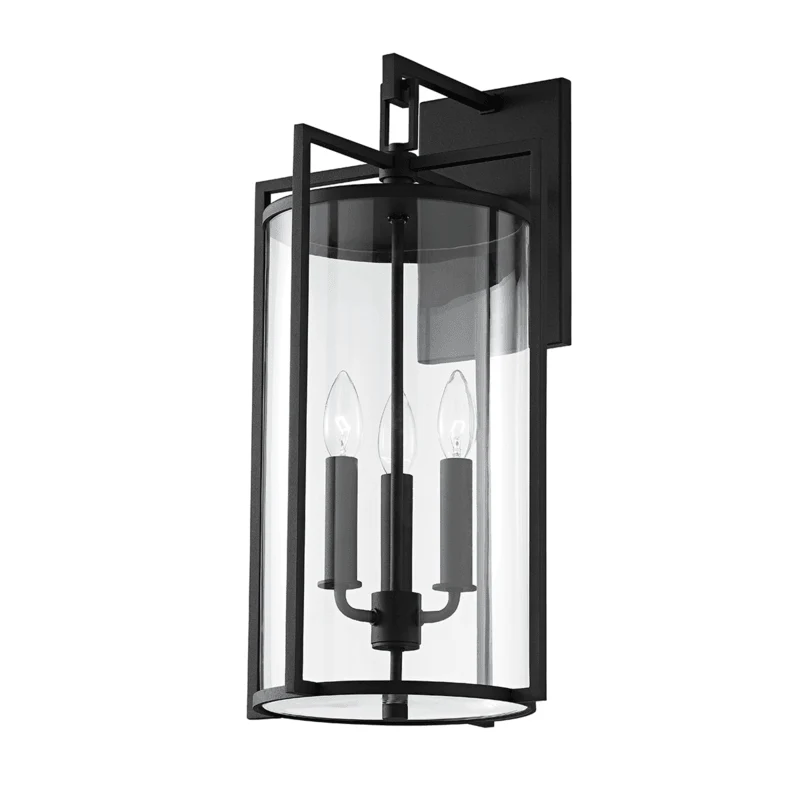 PERCY 3 LIGHT LARGE EXTERIOR WALL SCONCE - Remutear