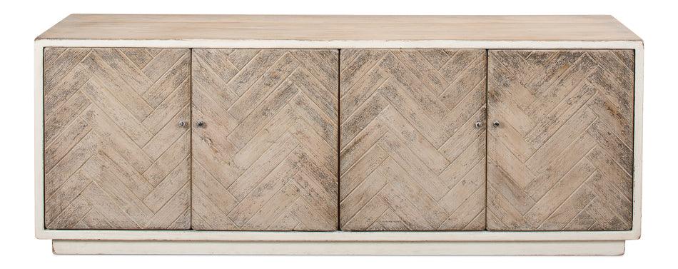 Amalia Tv Stand - Antique White - Remutear