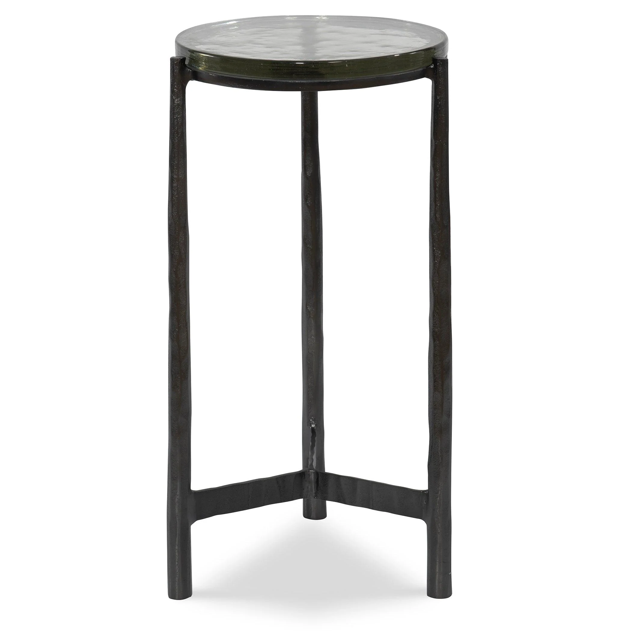 Eternity Iron & Glass Accent Table - Remutear