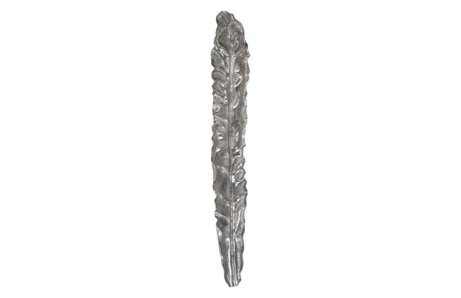 Petiole Wall Leaf, Liquid Silver, Colossal, Version A - Remutear