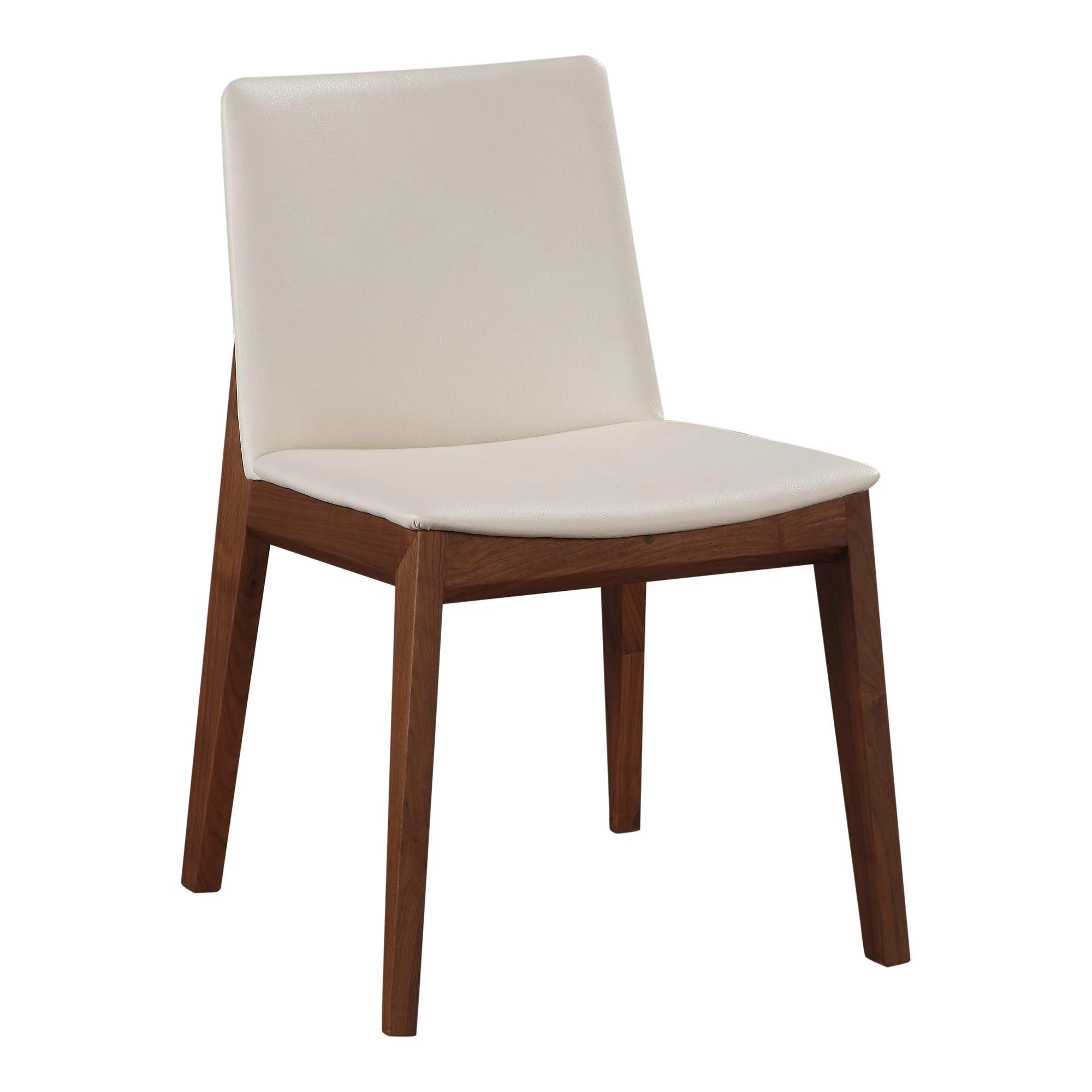 Deco Dining Chair White Pvc - Set Of Two - Remutear