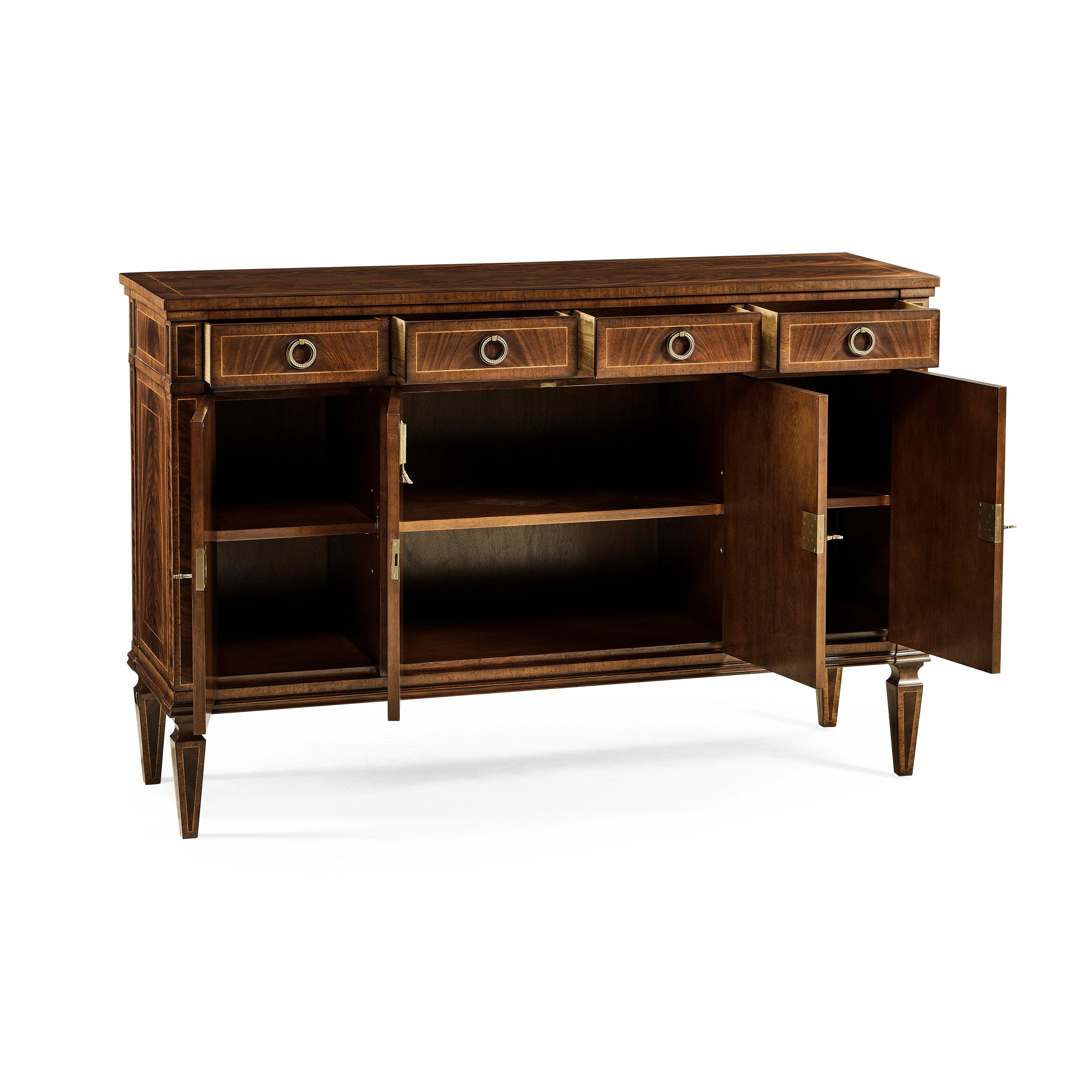 Buckingham Regency style Mahogany Credenza - Remutear