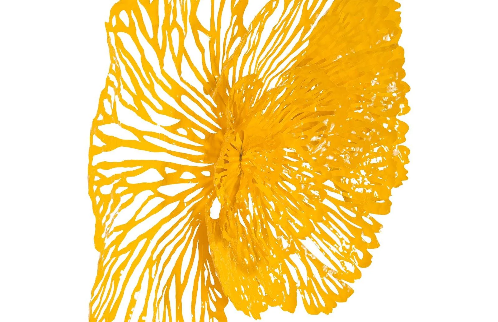 Flower Wall Art, Medium, Dandelion, Metal - Remutear