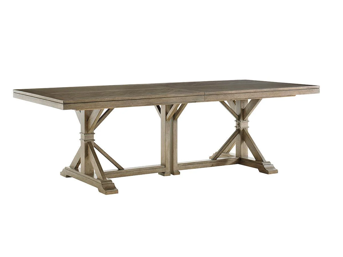 Cypress Point Pierpoint Double Pedestal Dining Table - Remutear