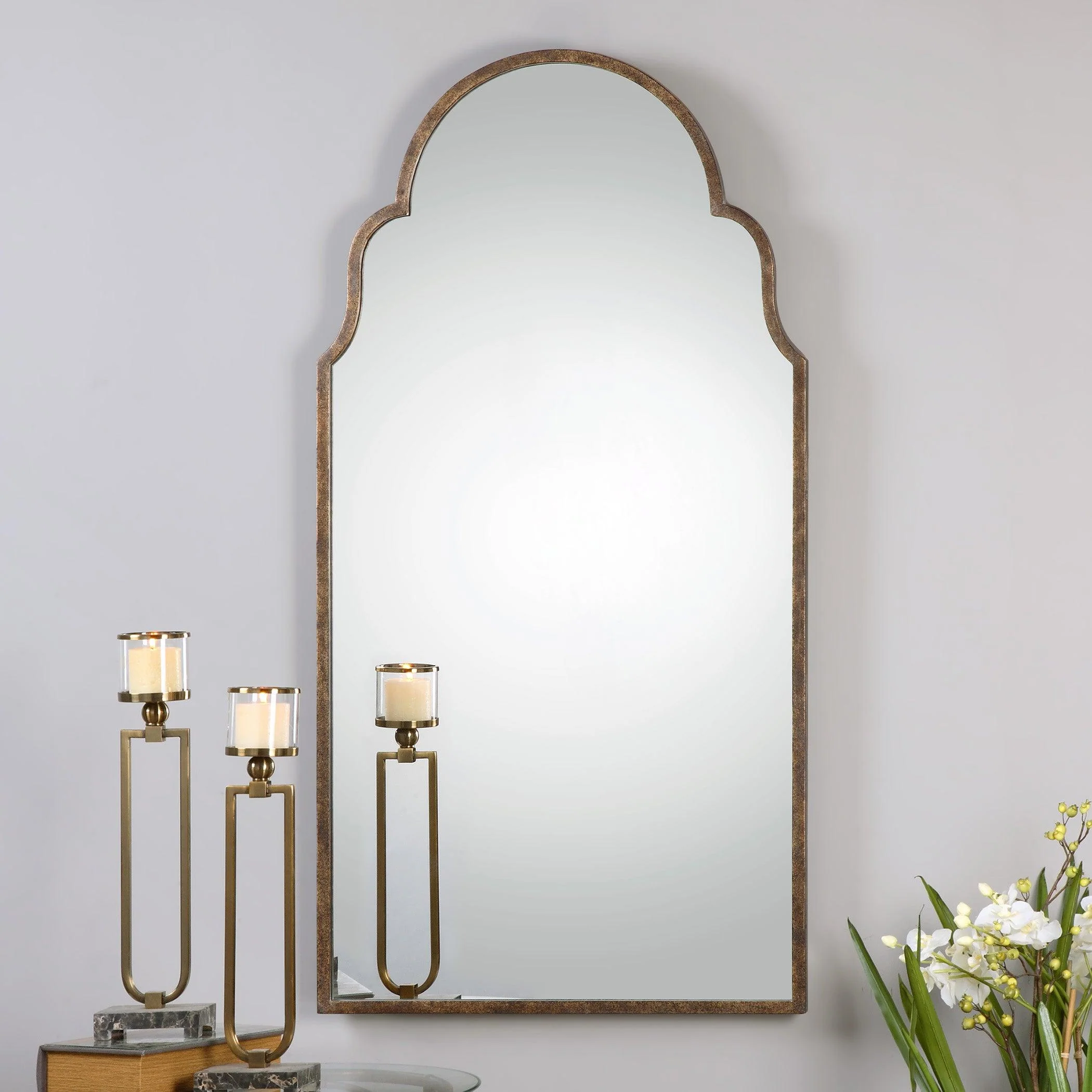 BRAYDEN TALL ARCH MIRROR - Remutear