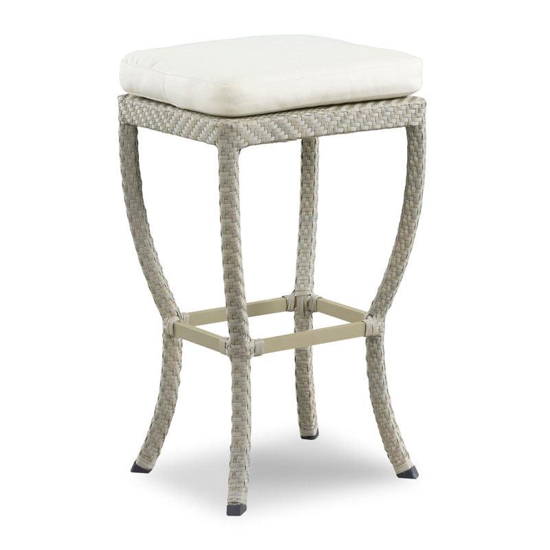 Woven Outdoor Backless Bar Stool - Remutear