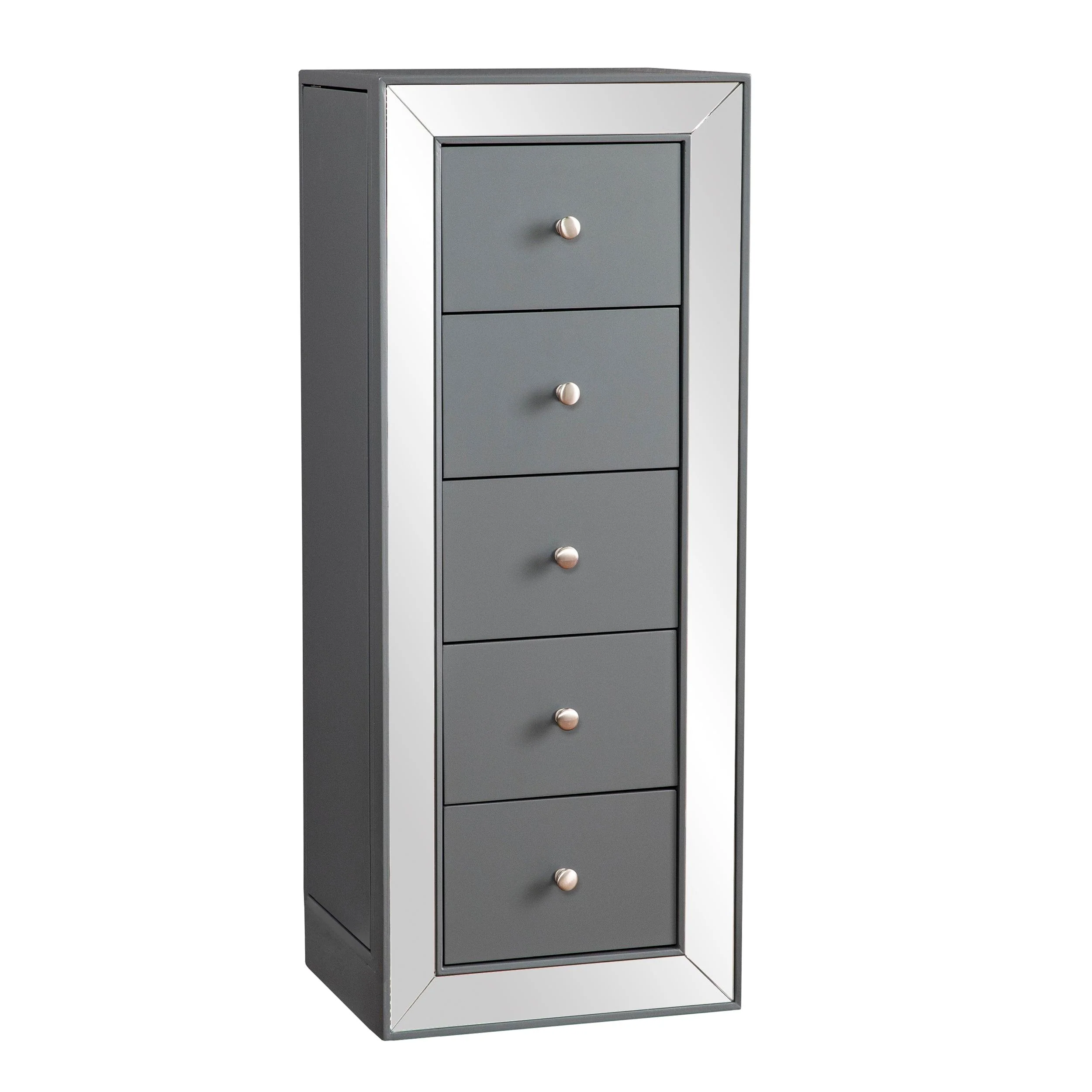 Wanley 5-Drawer Jewelry Armoire - Remutear