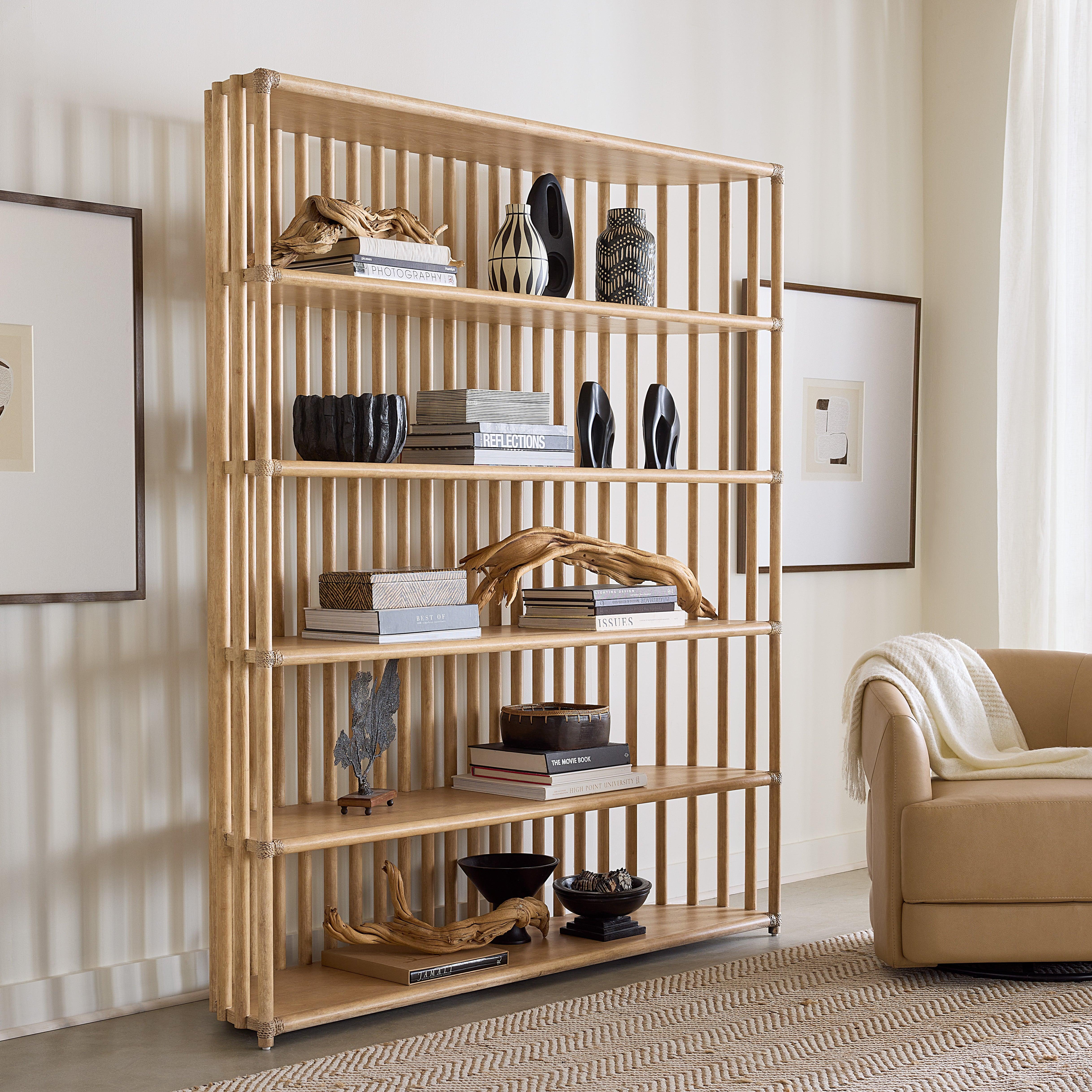Retreat Slatted Bookcase - Remutear