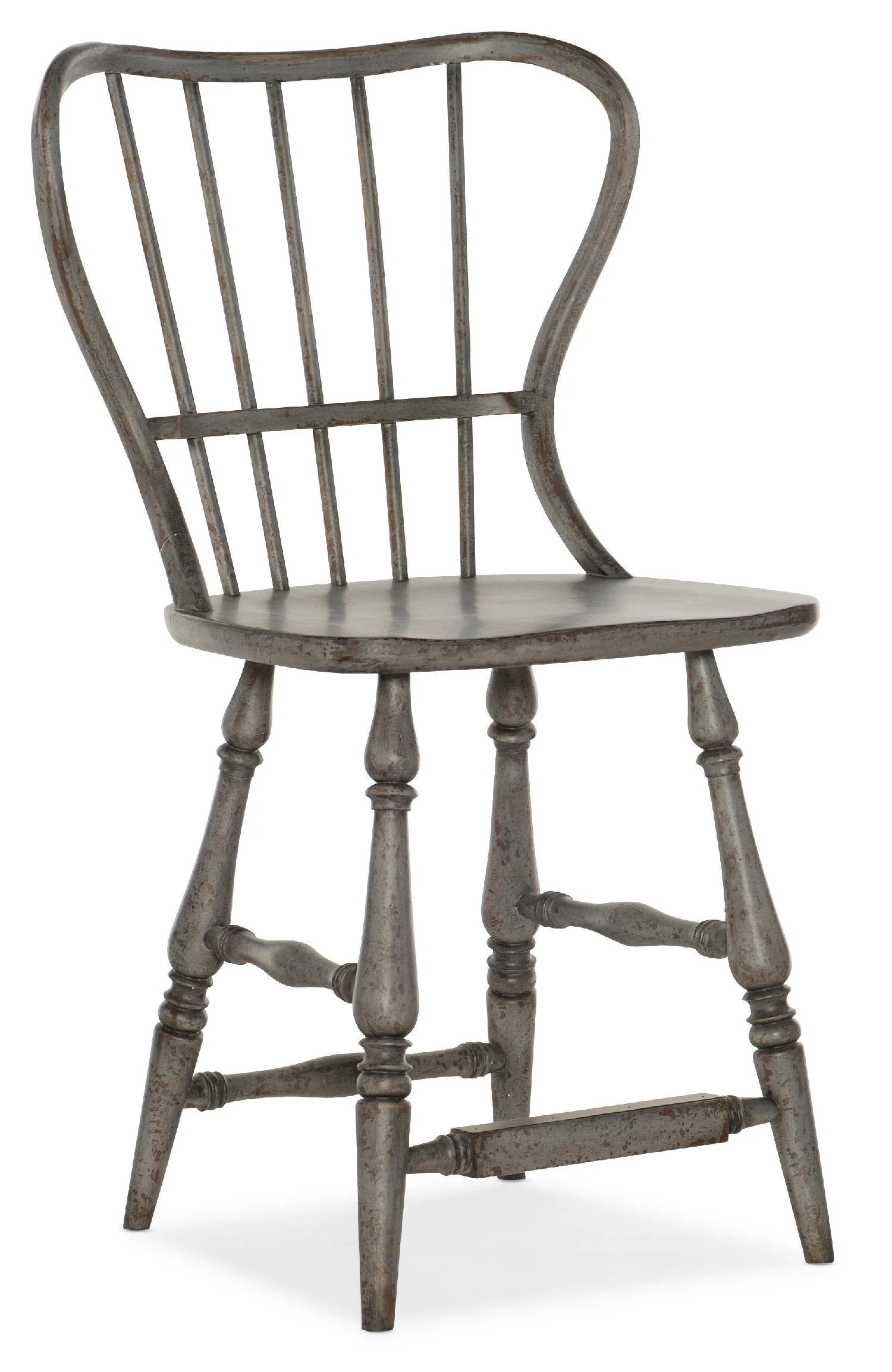 Ciao Bella Spindle Back Counter Stool-Speckled Gray - Set of 2 - Remutear