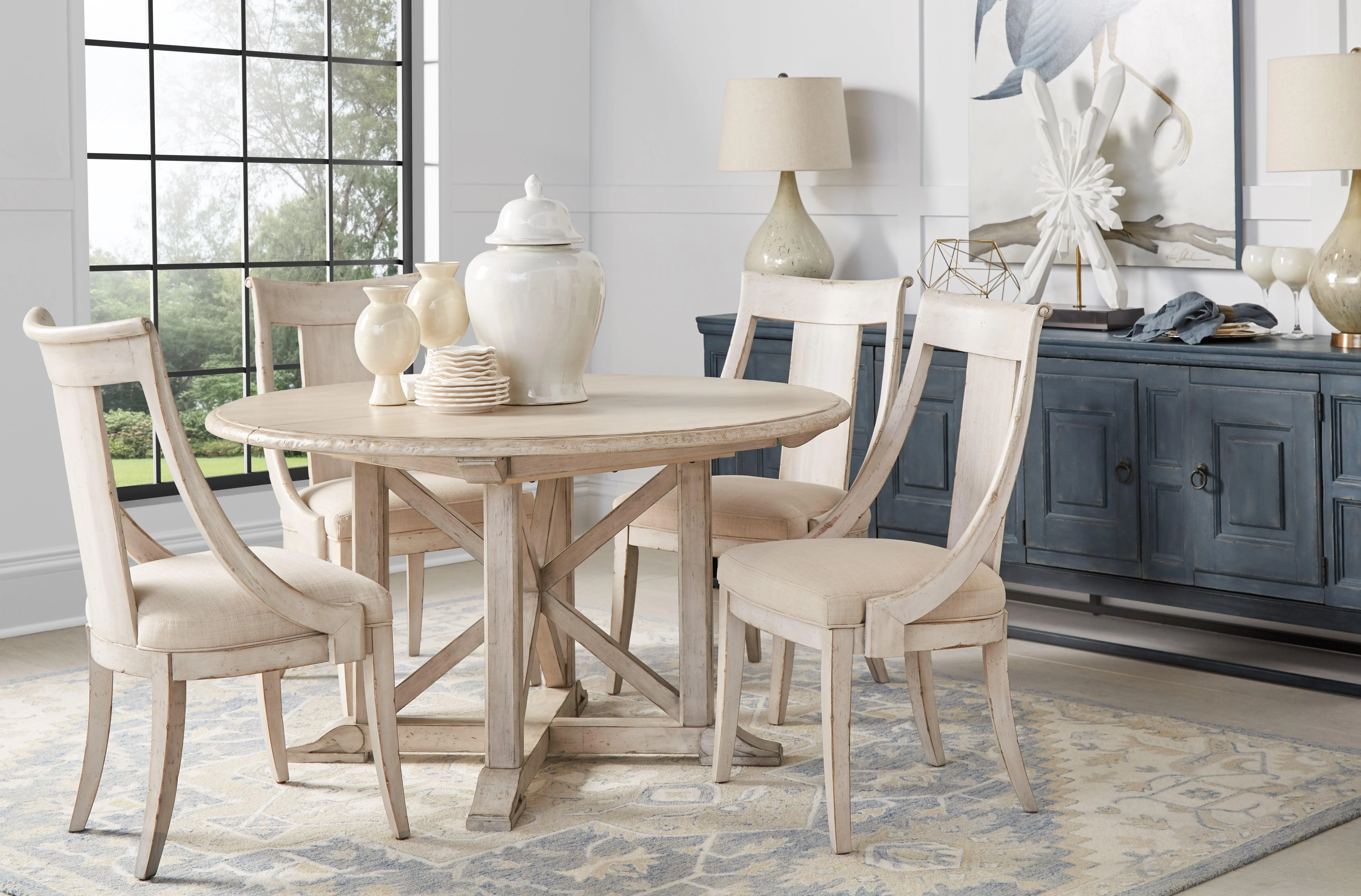 Alcove Side Chair, Belgian Ivory - Set of 2 - Remutear