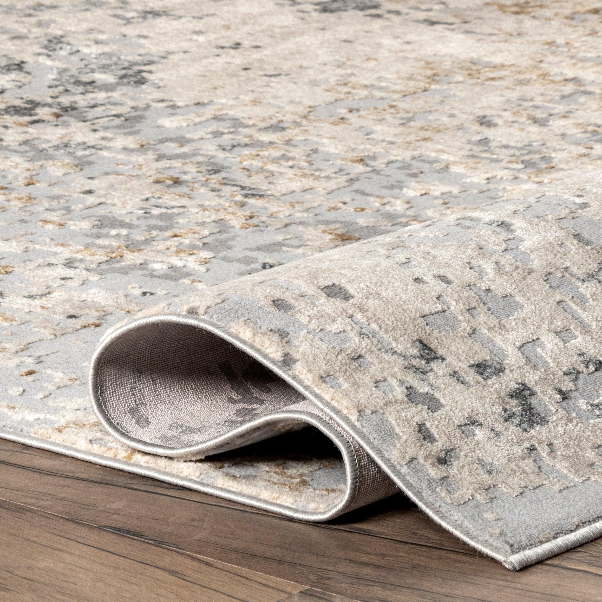 Chastin Modern Abstract Area Rug - Remutear