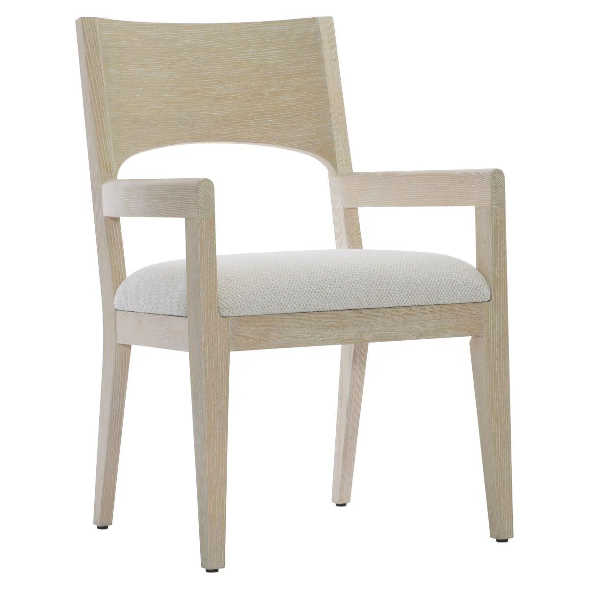SOLARIA WOOD BACK ARM CHAIR IN FABRIC B581 - Remutear